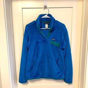 Patagonia Blue Fleece Pullover